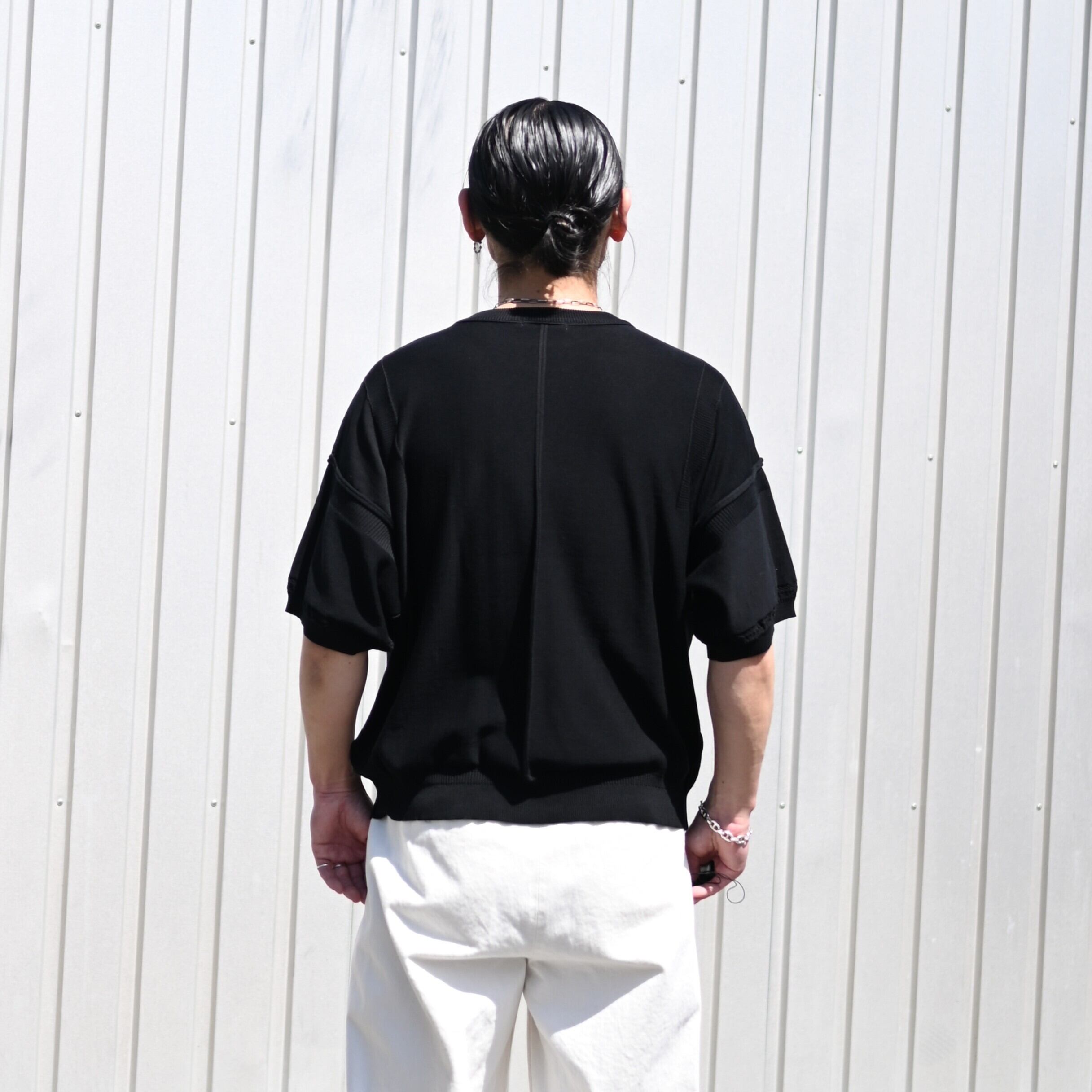 YASHIKI / Mebuki S/S Knit | GANKO