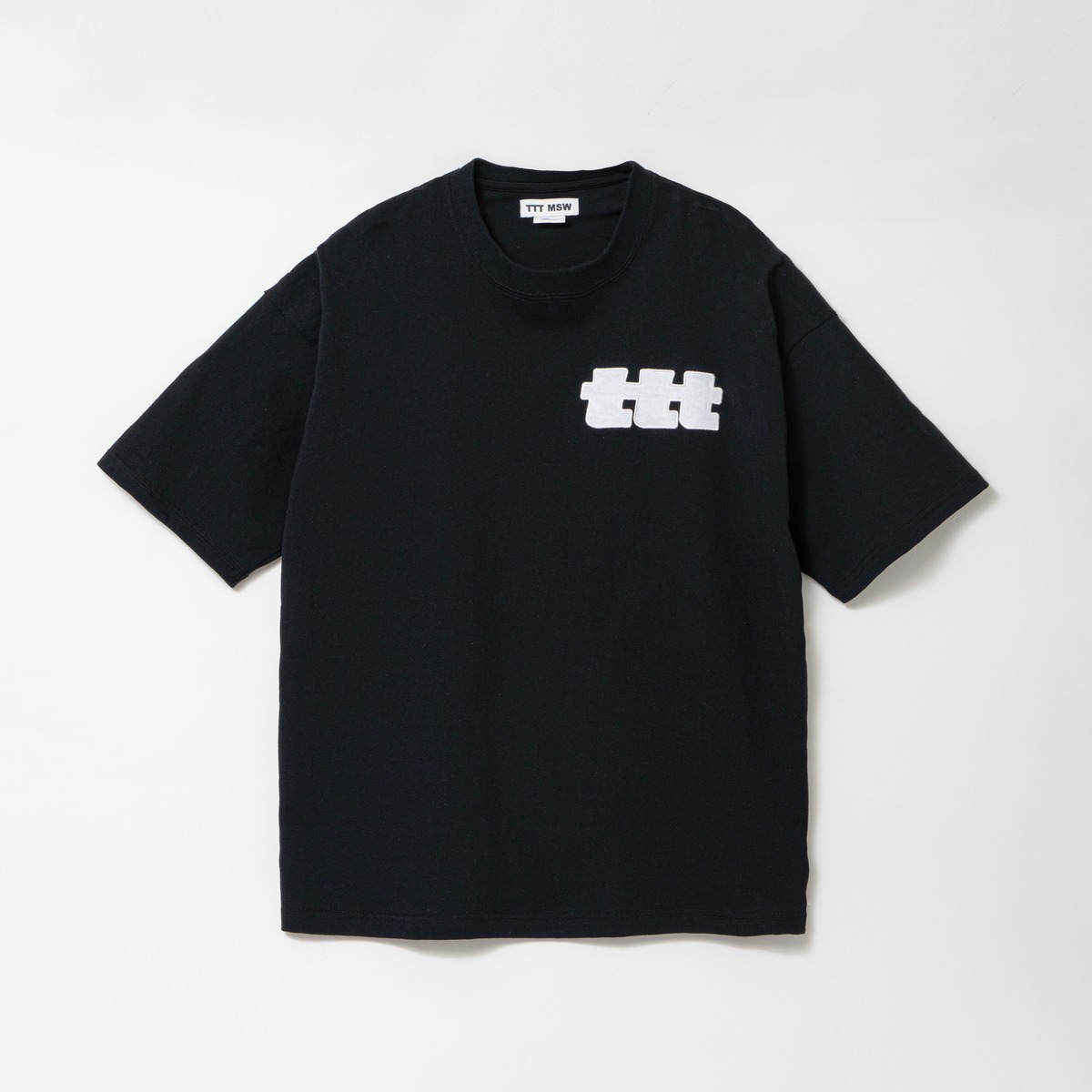 ttt logo T-shirt（BLACK） | TTTMSW