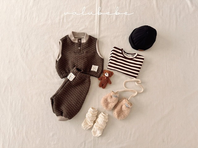 [予約][送料無料]《valubebe》totoro quilted pants(kids) 22