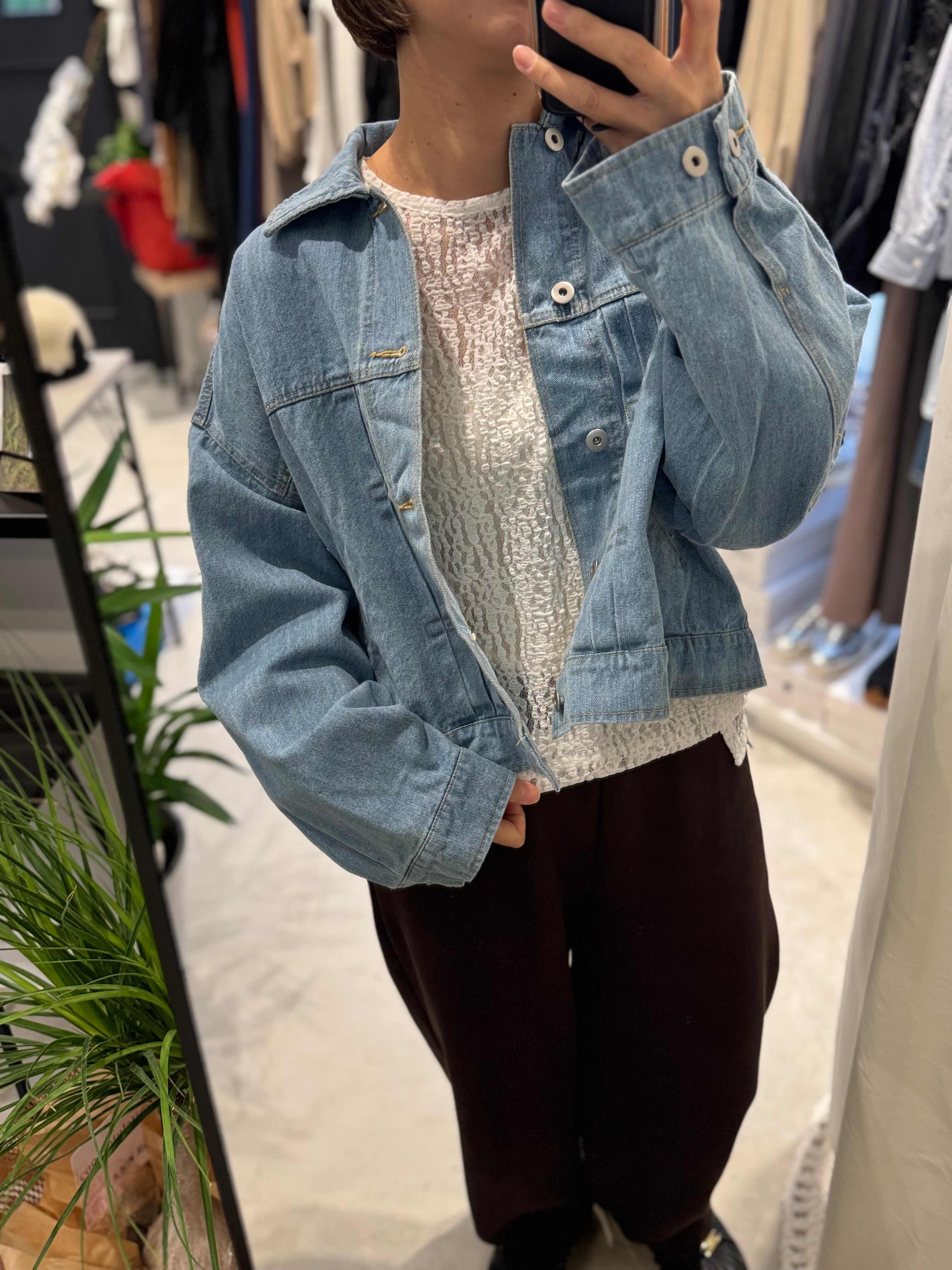 【SELECT】オーバーサイズデニムジャケット 32-0143