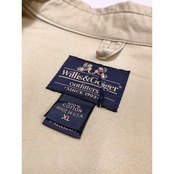 90s Willis&Geiger "THE HEMINGWAY"BUSH JACKET MADE IN USA  Size XL