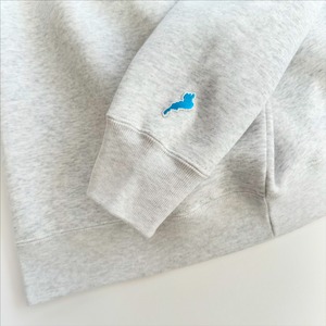 【受注生産】BIWAKO CITY HALF ZIP SWEAT & CHECK SCARF SET / LIMITED