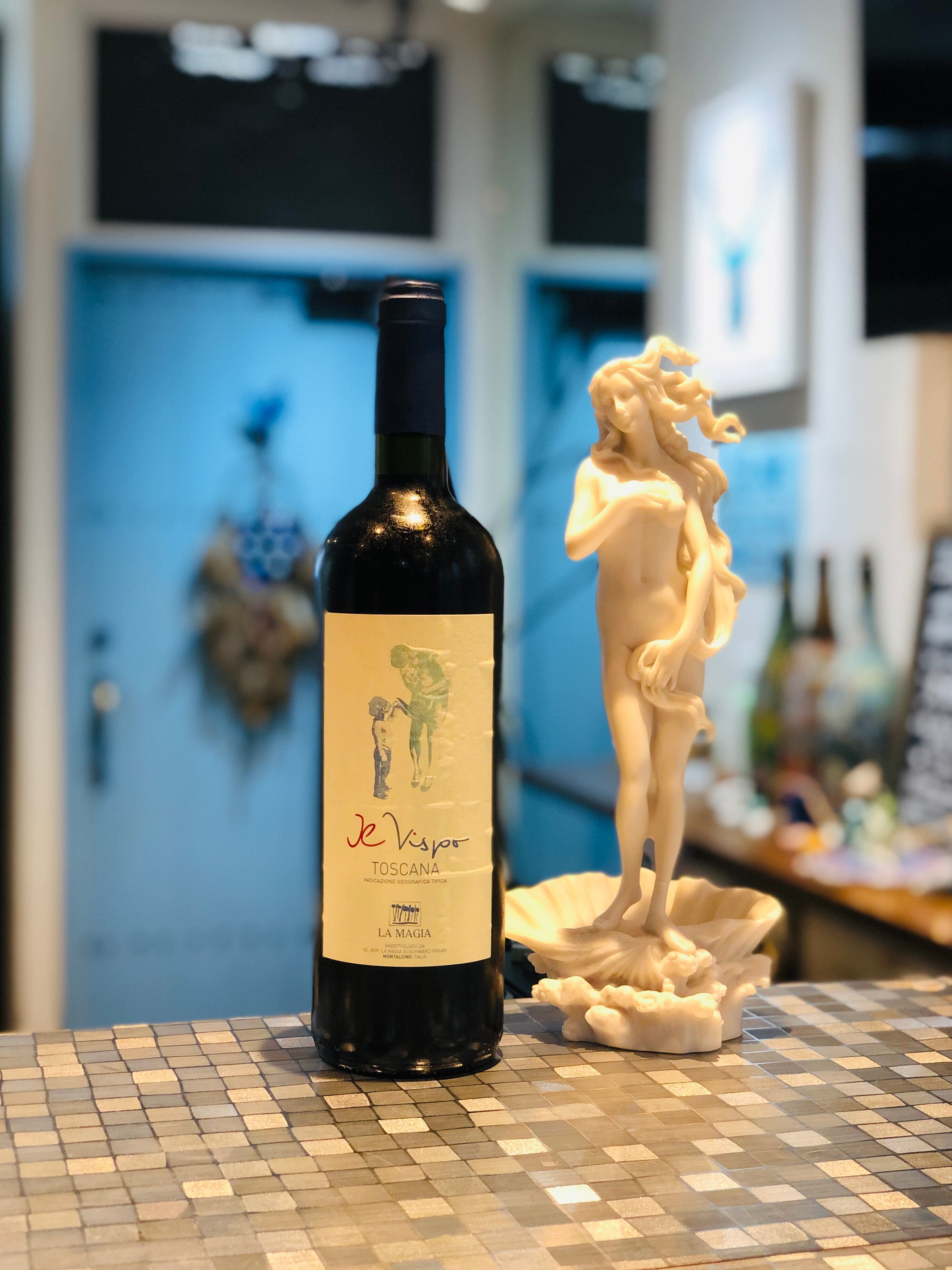 トスカーナ・ロッソ “イル・ヴィスポ”、 ラ マジア（赤ワイン）