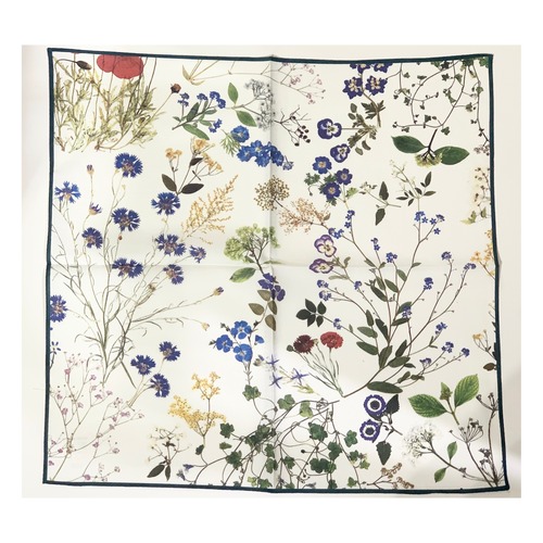 ASEEDONCLÖUD │Handkerchief （pressed flower）