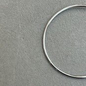 big hoop pierce/silver