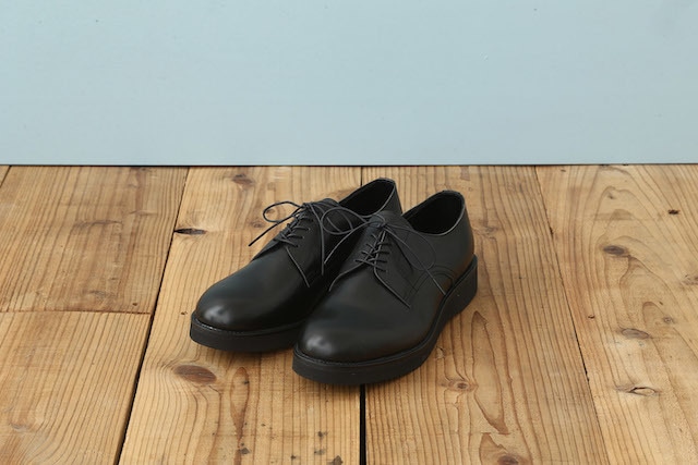 PLAIN TOE BLUCHER (WEDGE SOLE)