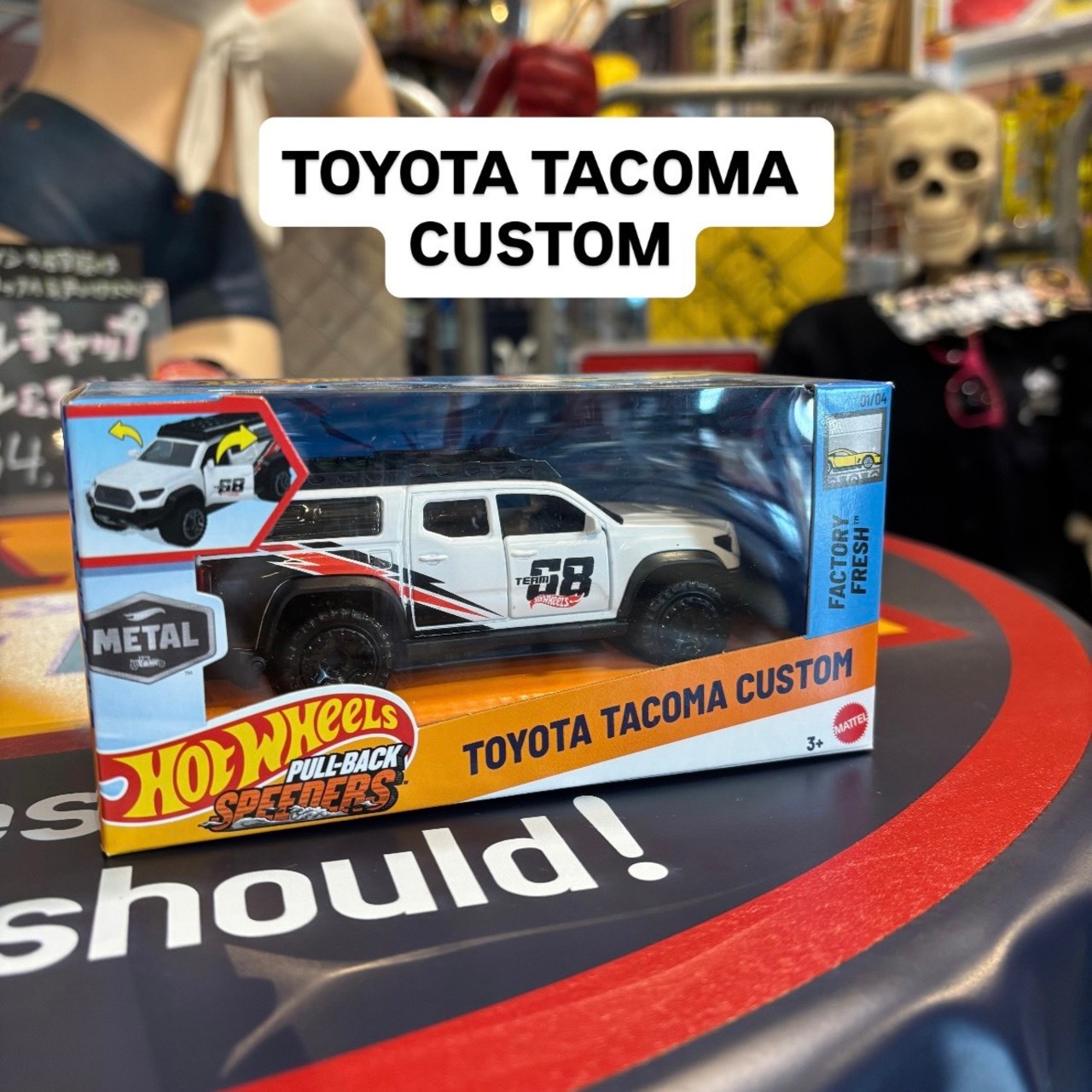【HOT WHEELS】PULL-BACK SPEEDERS