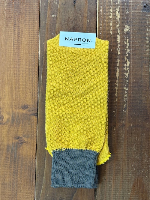 NAPRON・2TONE TABI SOX・MUSTARD