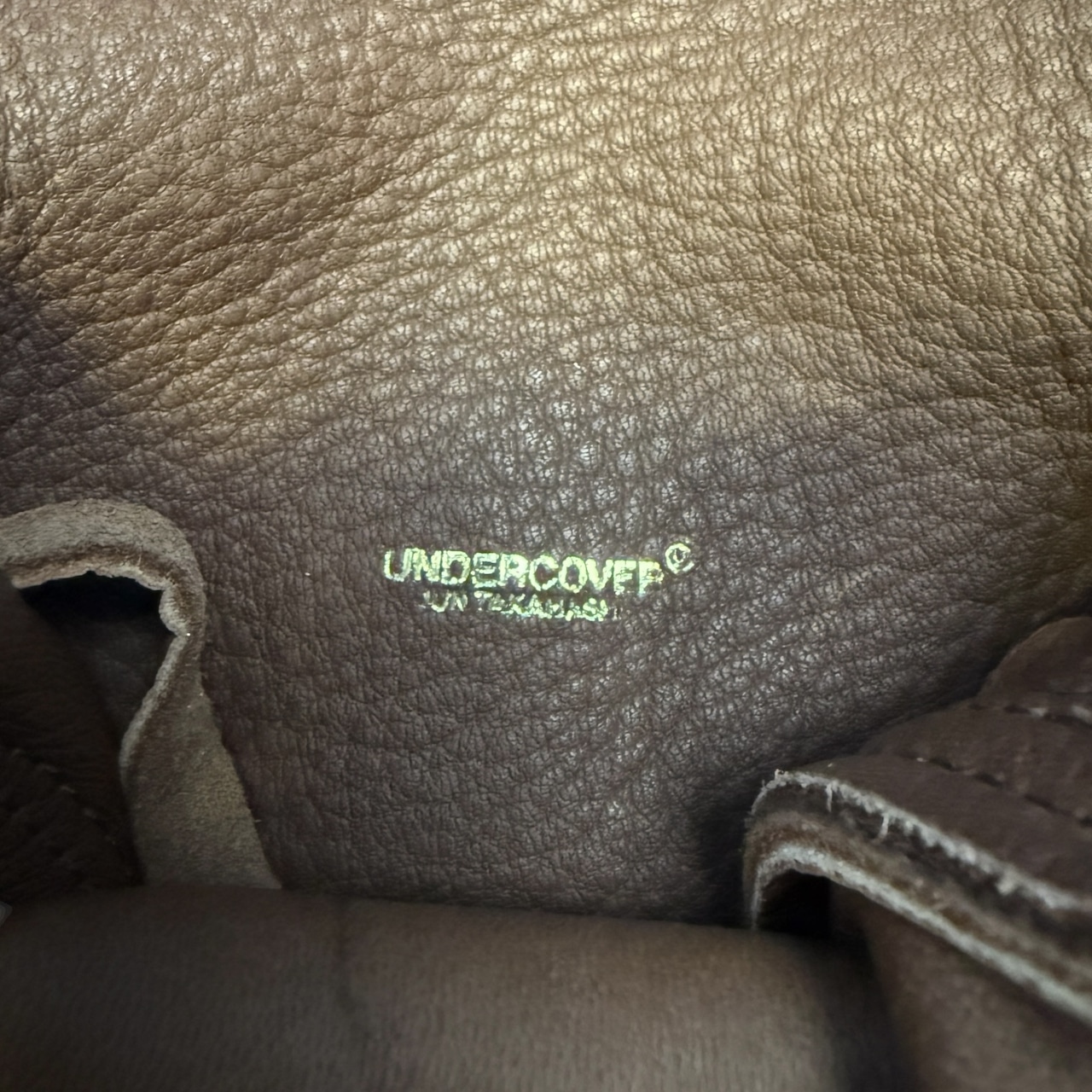 【UNDERCOVER】 アンダーカバー ディアスキンショルダーポーチ