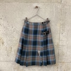 Tartan Check Pleated Skirt