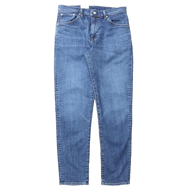 MENES WASHED DENIM STRAIGHT PANTS(blue)【S005】 | Pay ID