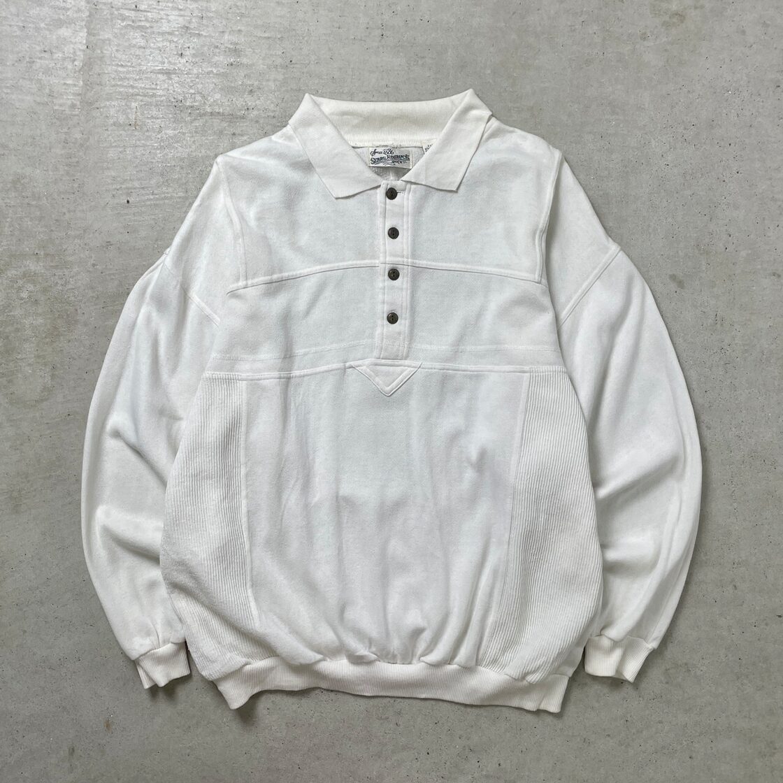 80~90年代 SEARS ROEBUCK シアーズ ニットスウェット ニットポロシャツ 