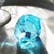 アンダラクリスタル 美粒エレトリックシアン〔sa3637〕