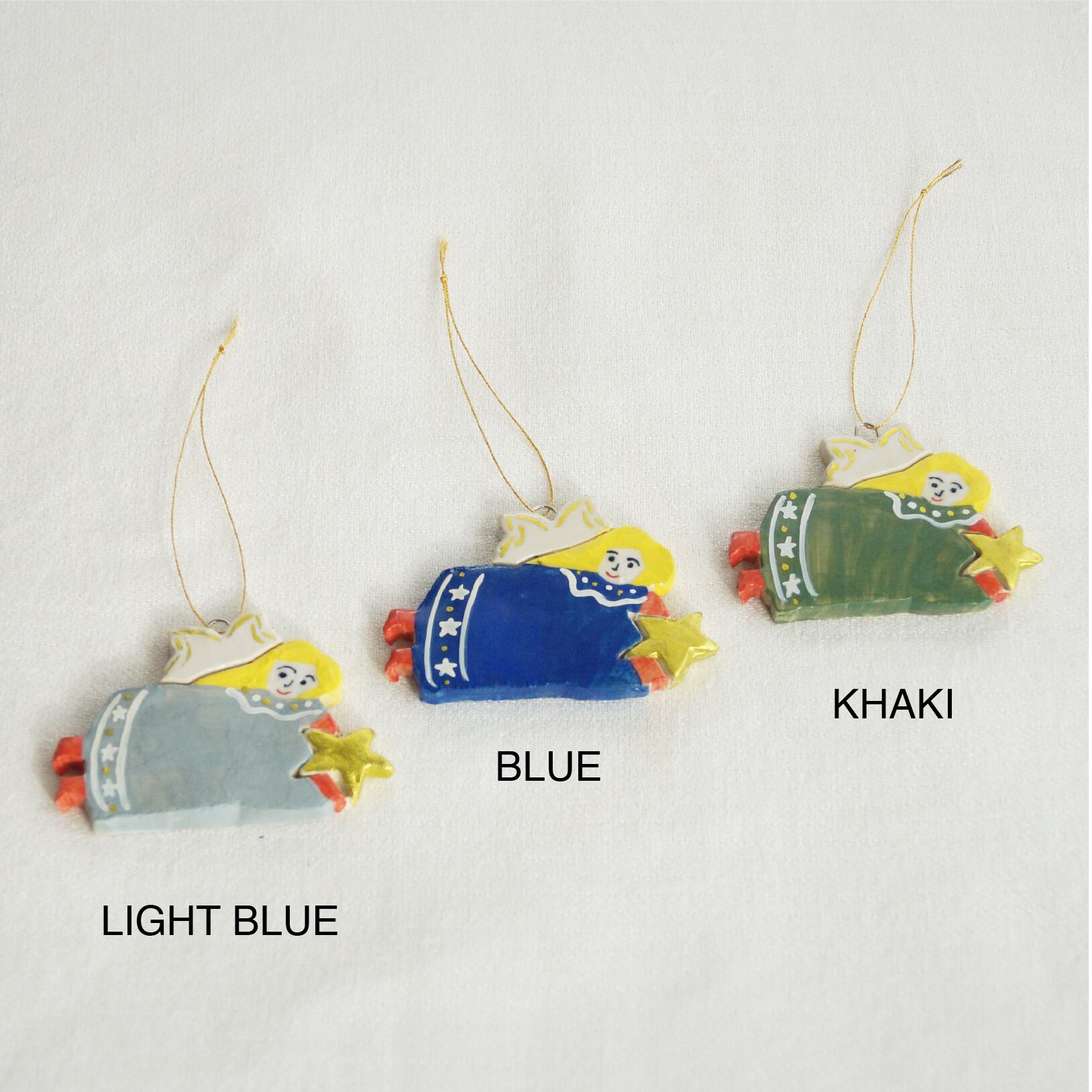 天使〔横向き〕 / Ornament | Canako Inoue official online store