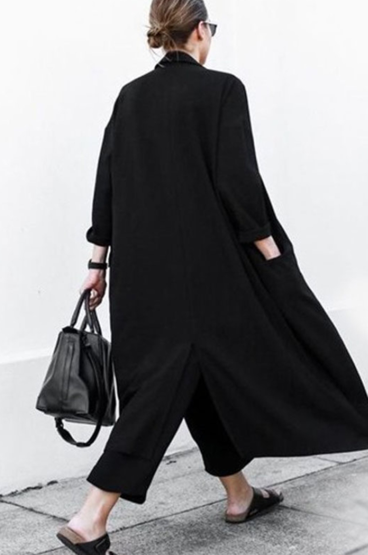 オーバーサイズ薄手カーディガン