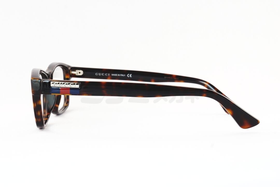 【GUCCI】グッチ スクエア型メガネ クリアレンズ ブラック×シェリーライン 54□17-150 GG0771OA 001 /kt11669ar GUCCI メガネ GG0771OA 002 スクエア グッチ シェリーライン テキスト
