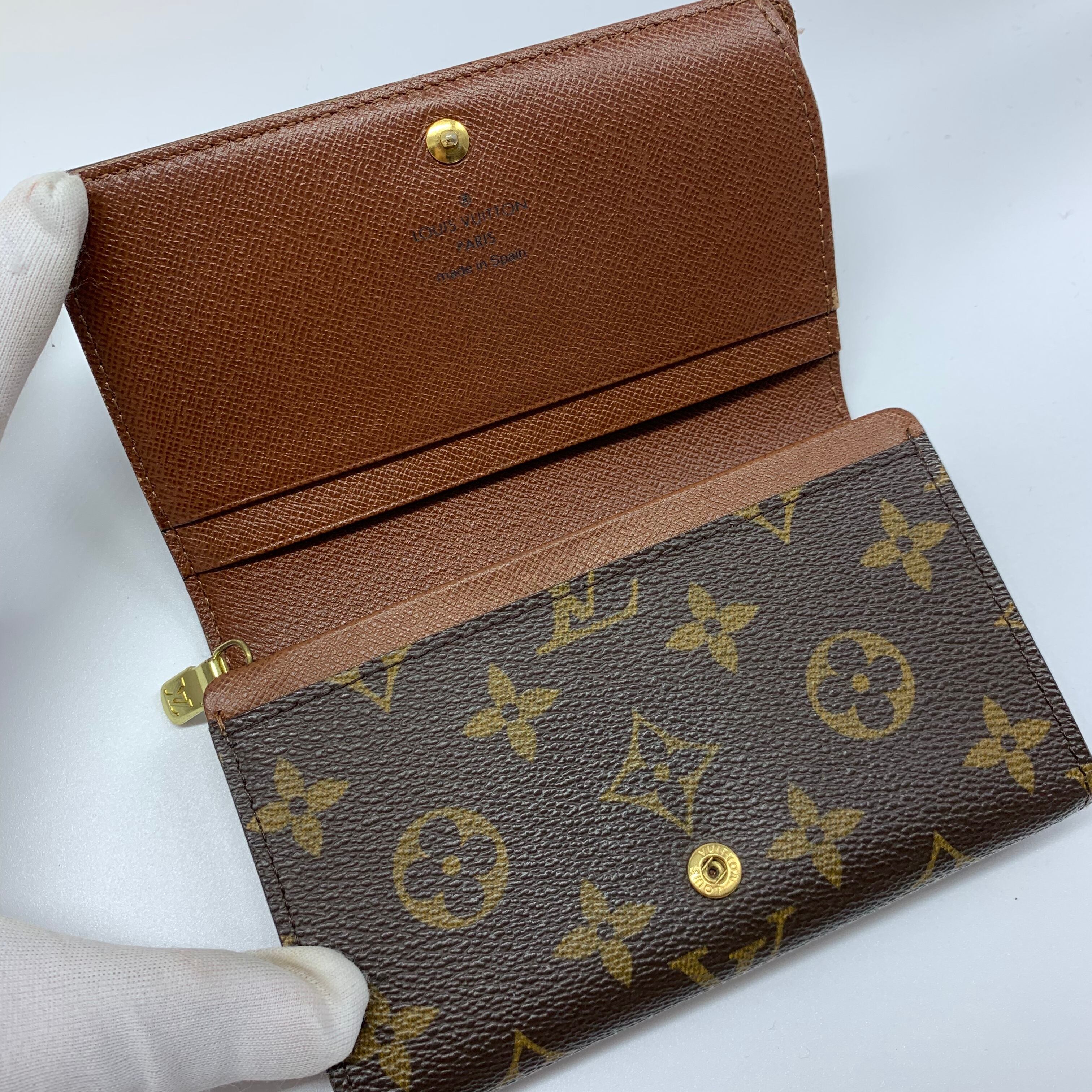 Louis Vuitton ルイヴィトン 折り財布 モノグラム L字ファスナー