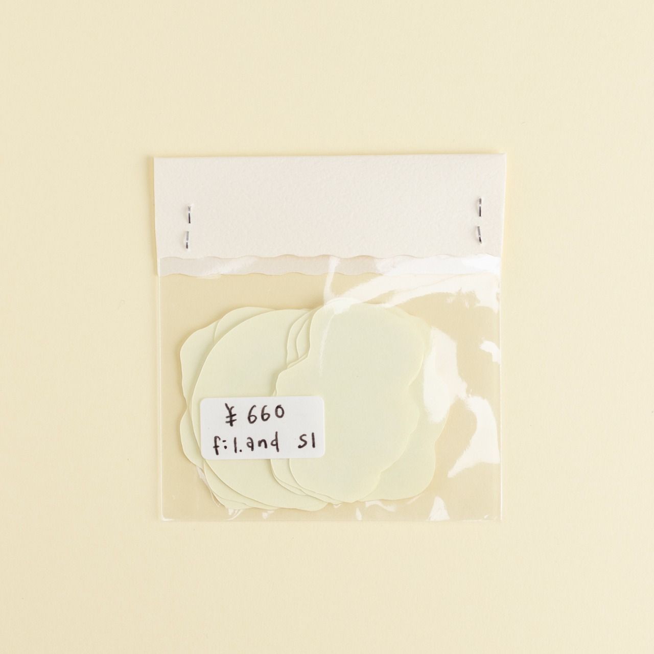 < fil.and > ミニステッカーセット