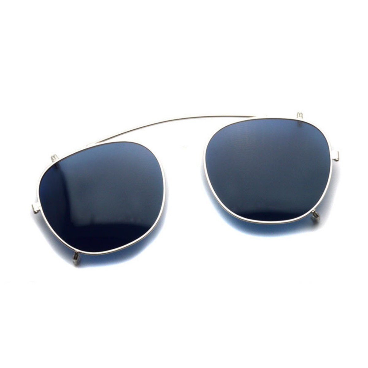 JULIUS TART OPTICAL / AR Clip On / Silver / BLUE-16 シルバー 