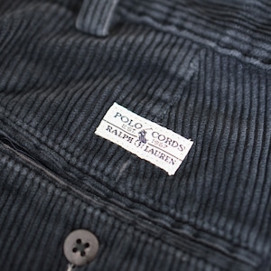 90s Polo by Ralph Lauren POLO CORDS "ANDREW" W38L30相当 古着