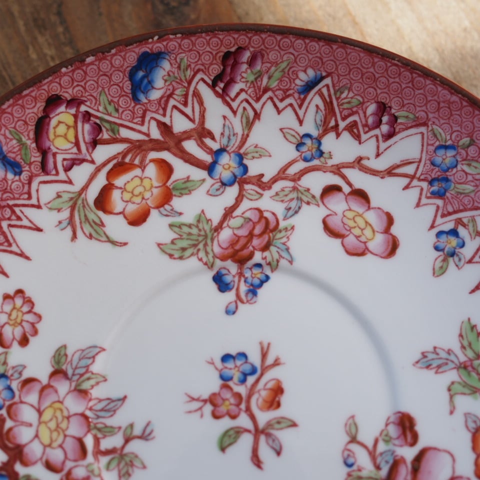 希少フランスアンティーク サルグミンヌ ミントン252＆219 カップ