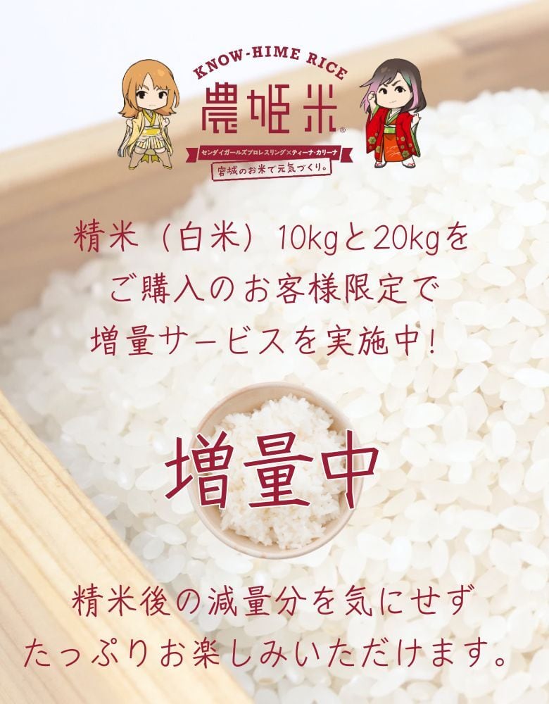 令和7年産 つや姫20kg 精米後20kg 【送料無料】 | 【農姫米store