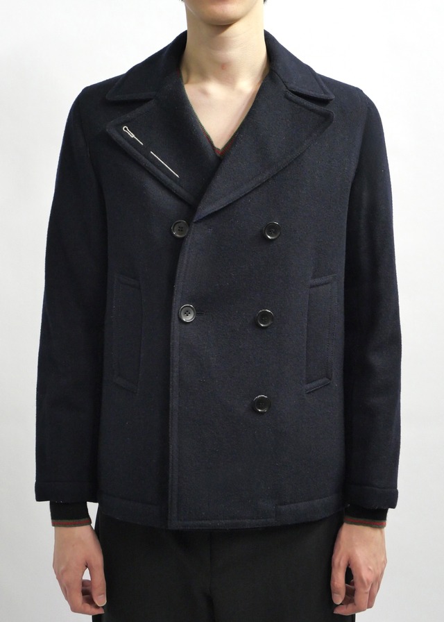 "Jean Paul Gaultier" wool pea coat
