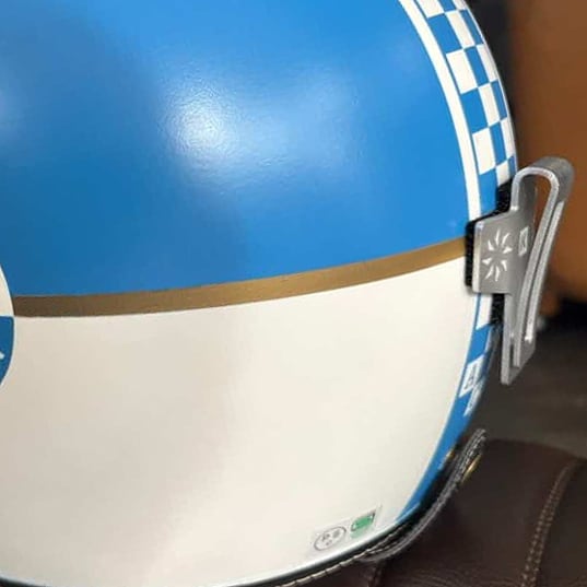 KEMEKO ゴーグルクリップ ゴーグル＆ゴーグルバイザーベルト落下防止用