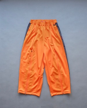 Leh Zip Wide Track Pants (Orange)