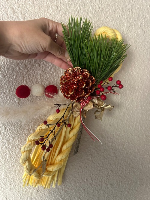 2026お正月飾り2 注連縄