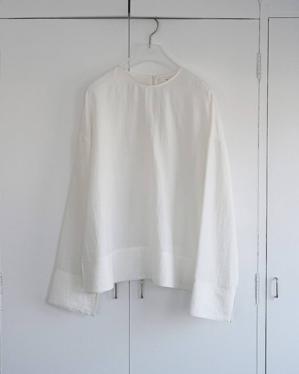 anuke(アンヌーク) Scarf Layered Blouse | サウスオレンジ｜メンズ