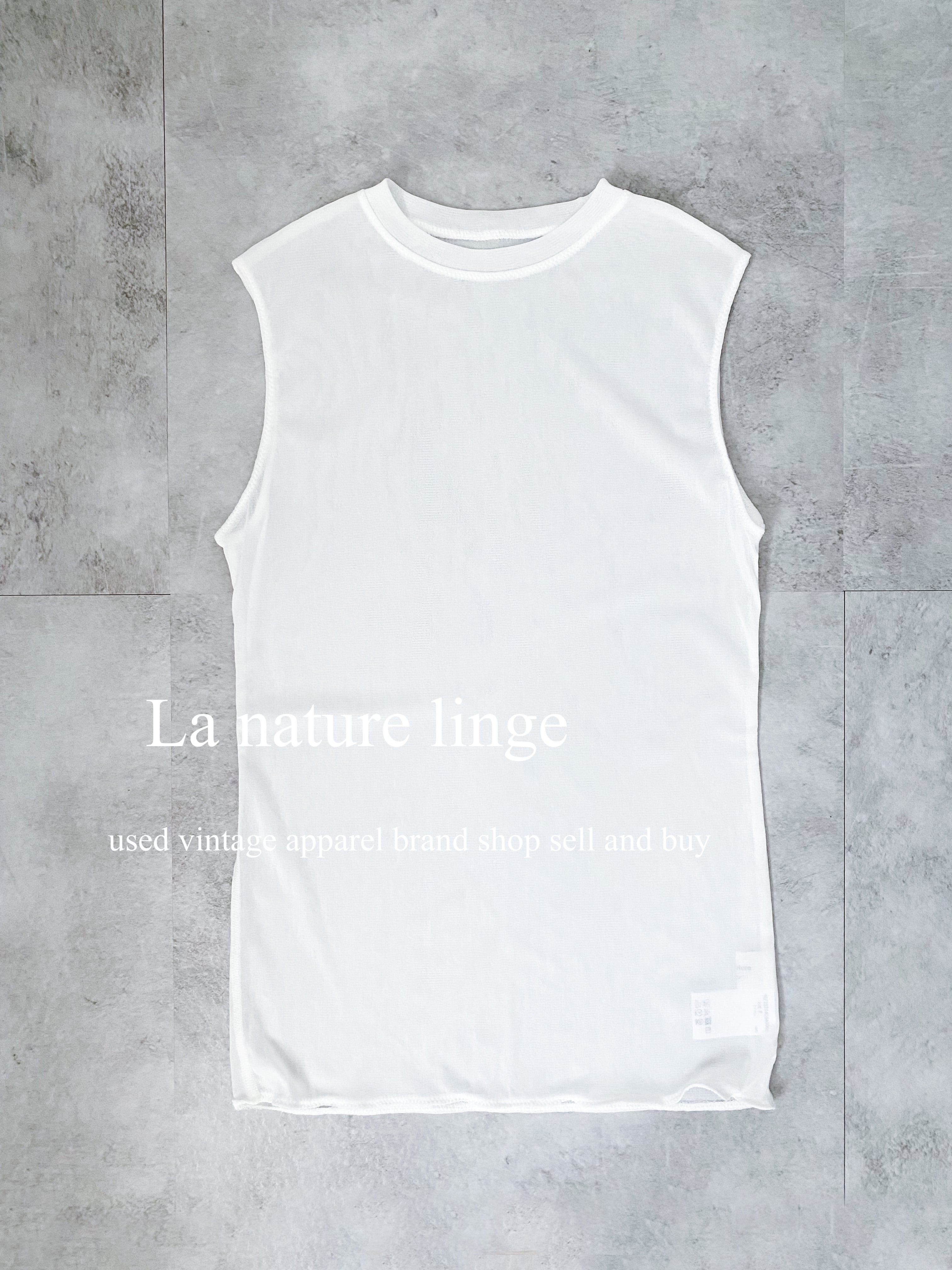 2023SS【ラナチュールラーンジュ】チュールノースリーブプルオーバー