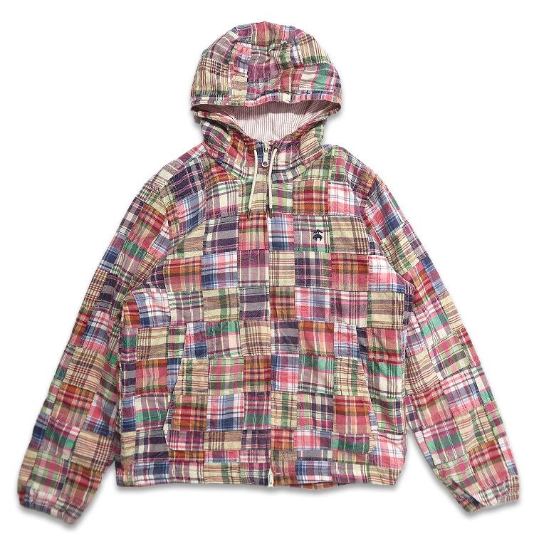 古着 ブルックスブラザーズ Brooks brothers マドラスパッチワーク
