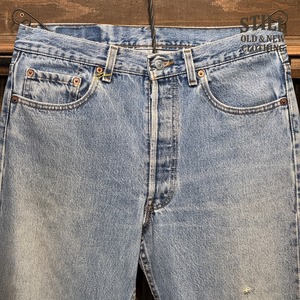 1980's～  LEVI'S501   MADE IN USA 【サイズ表記 W32】  /  1980年代～  リーバイス501   アメリカ製
