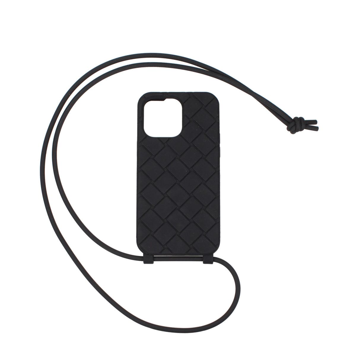 BOTTEGA VENETA ボッテガヴェネタ レディース iPhoneケース ラバー ブラック