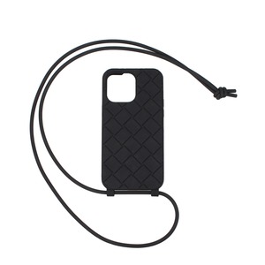 BOTTEGA VENETA ボッテガヴェネタ レディース iPhoneケース ラバー ブラック