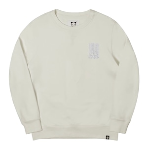 送料無料【HIPANDA ハイパンダ】男女兼用 ラインストーン クルーネック スウェット トレーナー UNISEX  CREW NECK SWEAT SHIRT / BEIGE・BLACK・GREEN