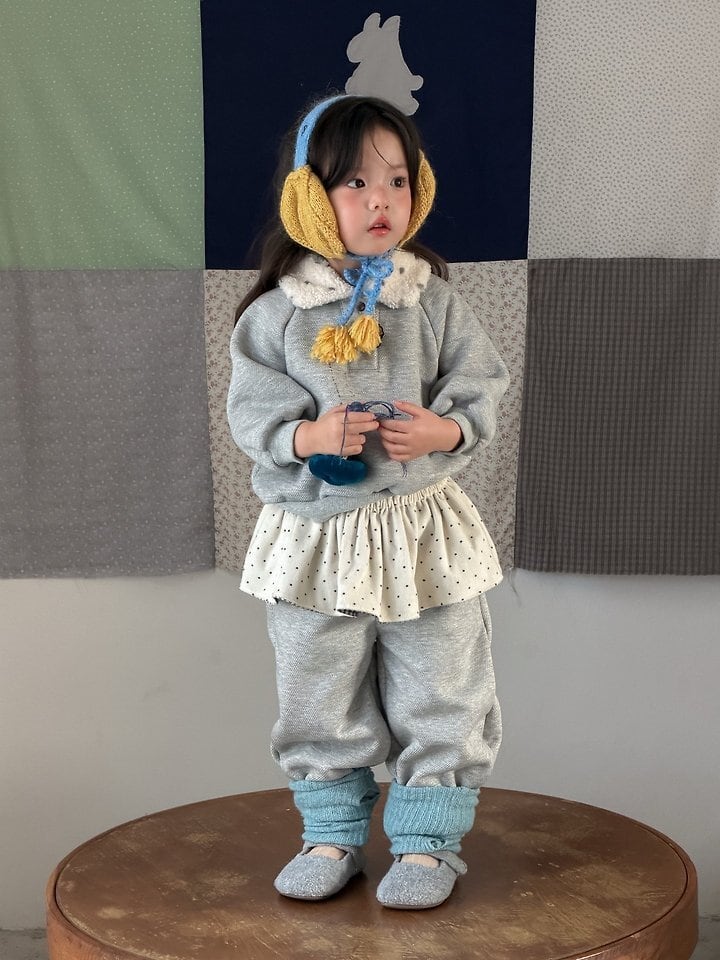 ポーグルカラーセットアップ S,M,L,XL,JS / AIAI 26winter/ 韓国子供服