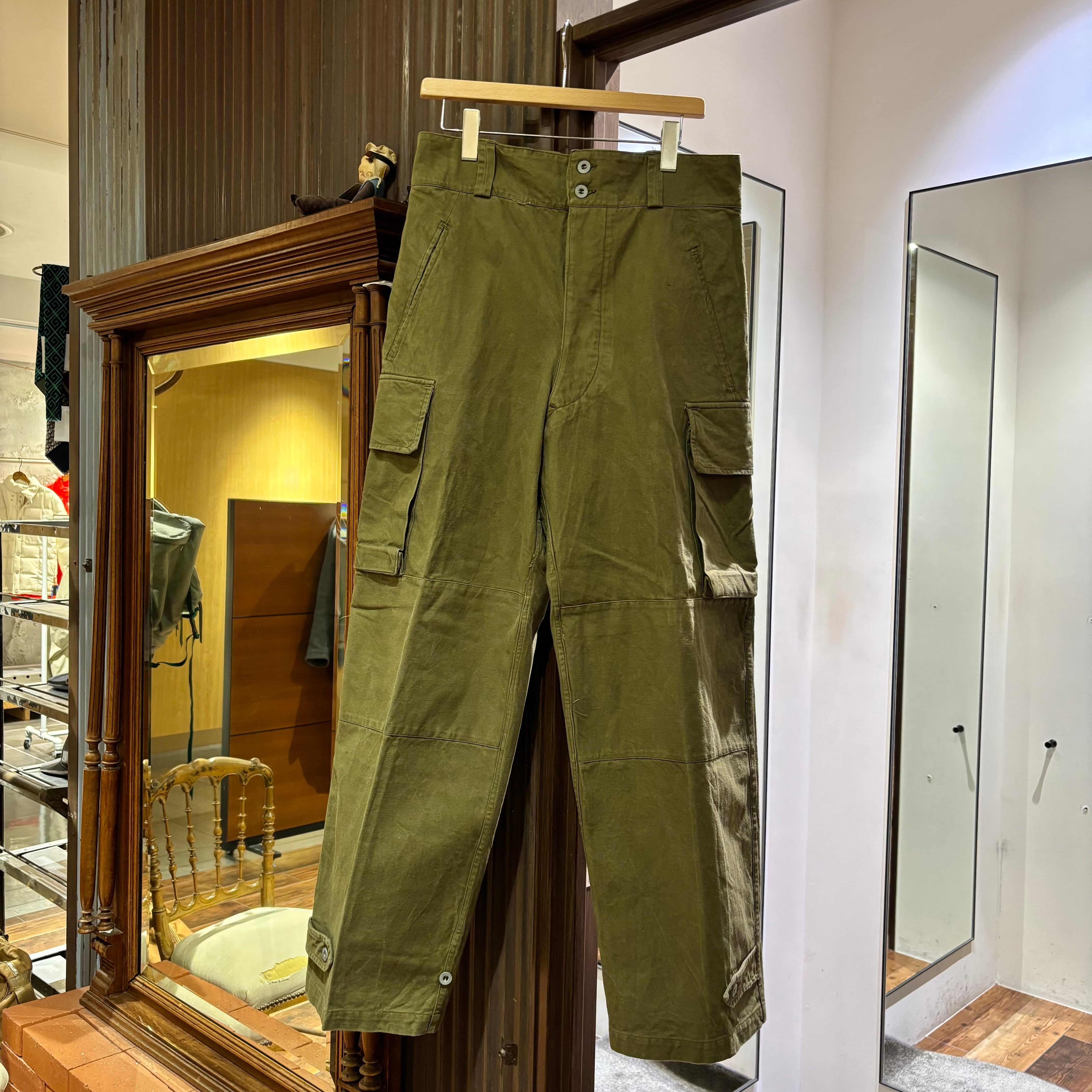 40〜50's FRENCH ARMY M47 TROUSERS EARLY TYPE | STRAYSHEEP ONLINE