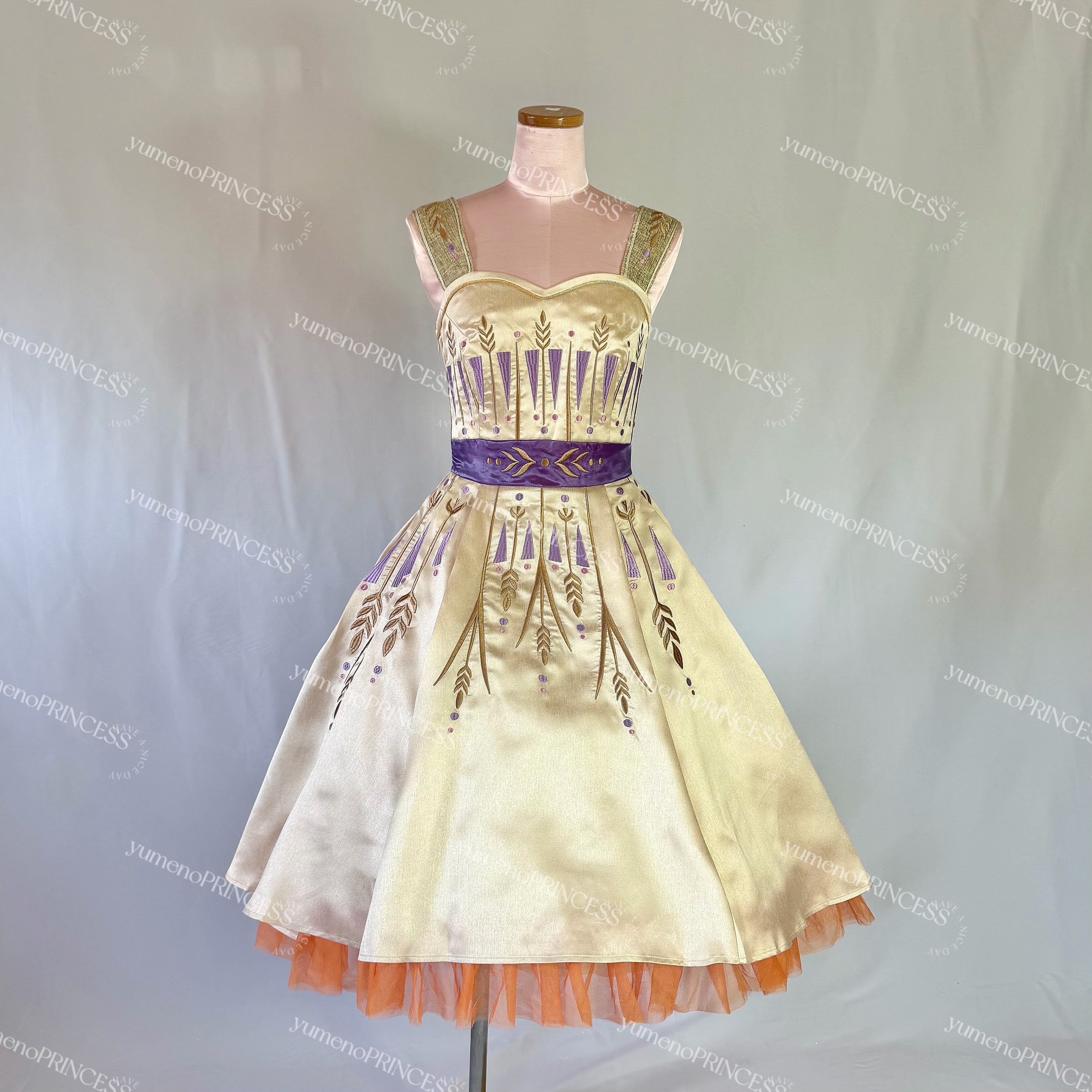 ディズニー 2026 dハロ アナ雪2 アナ収穫祭 オーダーメイド衣装