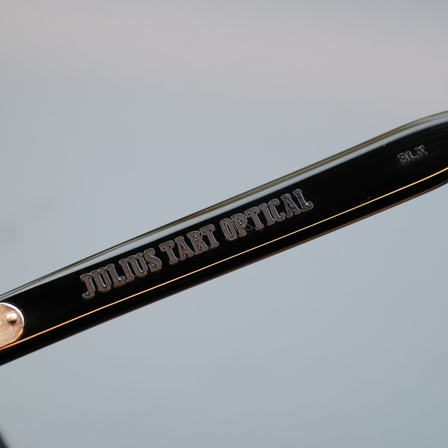 JULIUS TART OPTICAL】AR 48□24 - Black (LARGE) | SEESAW SPECTACLES
