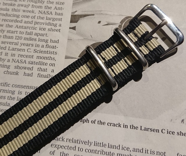 NATO strap　20ｍｍ　black