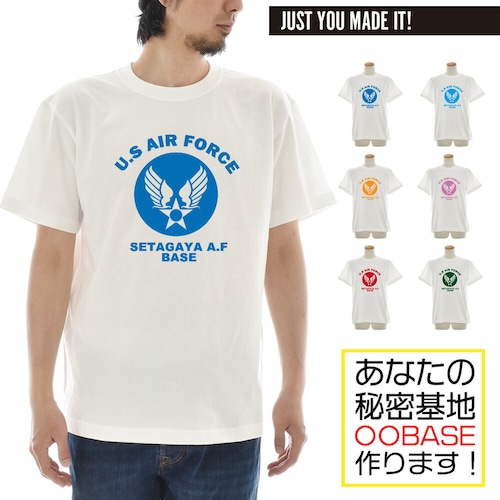 Just T-shirt ジャスト Tシャツ US エアフォース ユア ベース 半袖Tシャツ