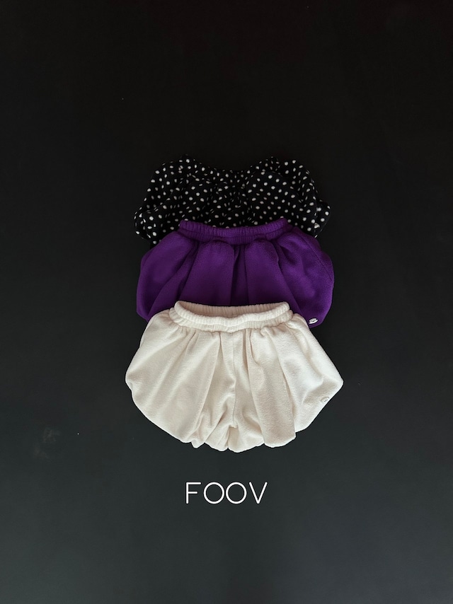 【取寄】foov|foov fleece pumpkin pants (dot)|フーブフリースパンプキンパンツ(ドット)|S-XL|kids|26 autumn
