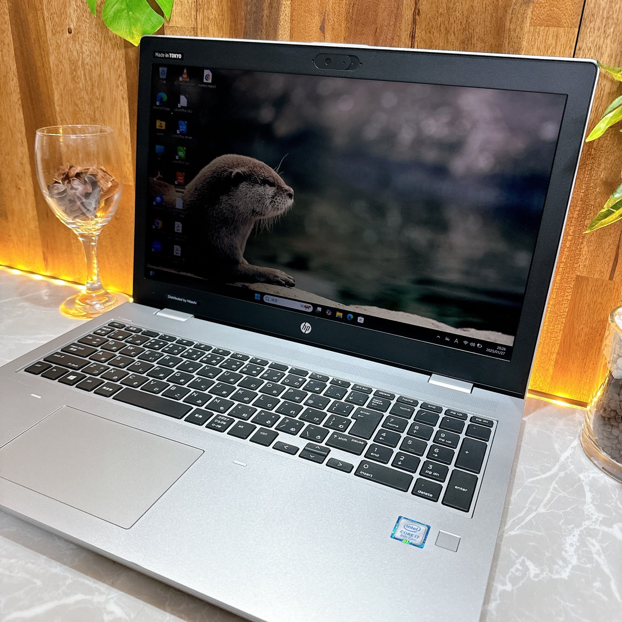 美品/ HP ProBook 650 G5/最高峰Core i7第8世代/メモリ16GB/SSD256GB/大人気ノートパソコン