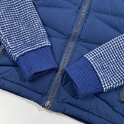 G-stage ジーステージ 袖ニット ダウンジャケット フード付き サイズ 48 /メンズ/ネイビー