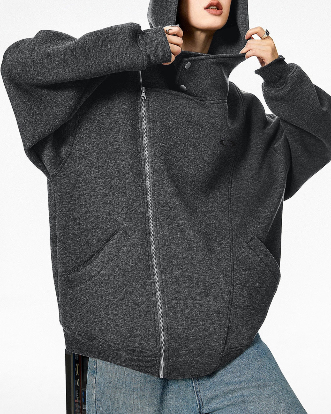 オーバーサイズフーディ 3color A0797 - 14