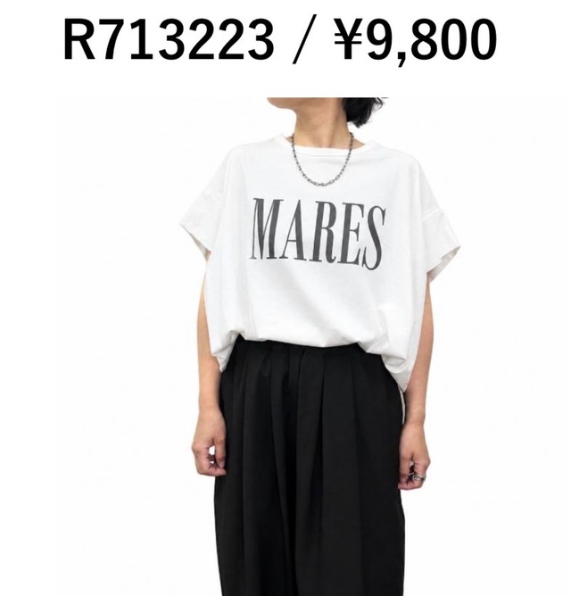 [予約販売] siro シロ　MARESタックTシャツ(グリッター) (3/末〜4/初入荷予定)