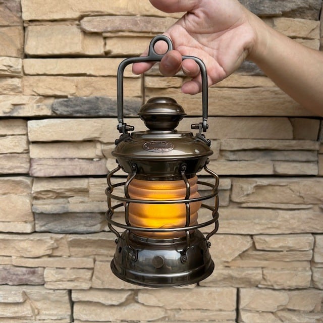 VERMONT LANTERNS ＜バーモントランタン＞ 】LED Antique Brass Mini