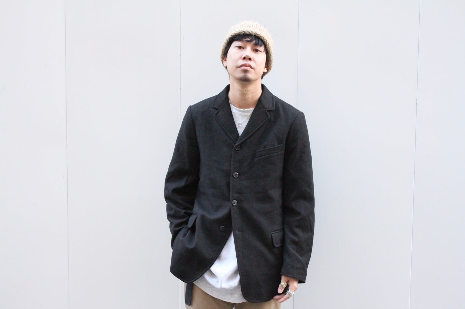 90s OLD DRIES VAN NOTEN 4B Tailored Jacket Belgium製